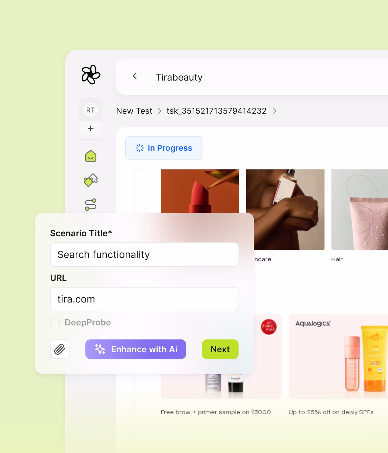 Web & application testing