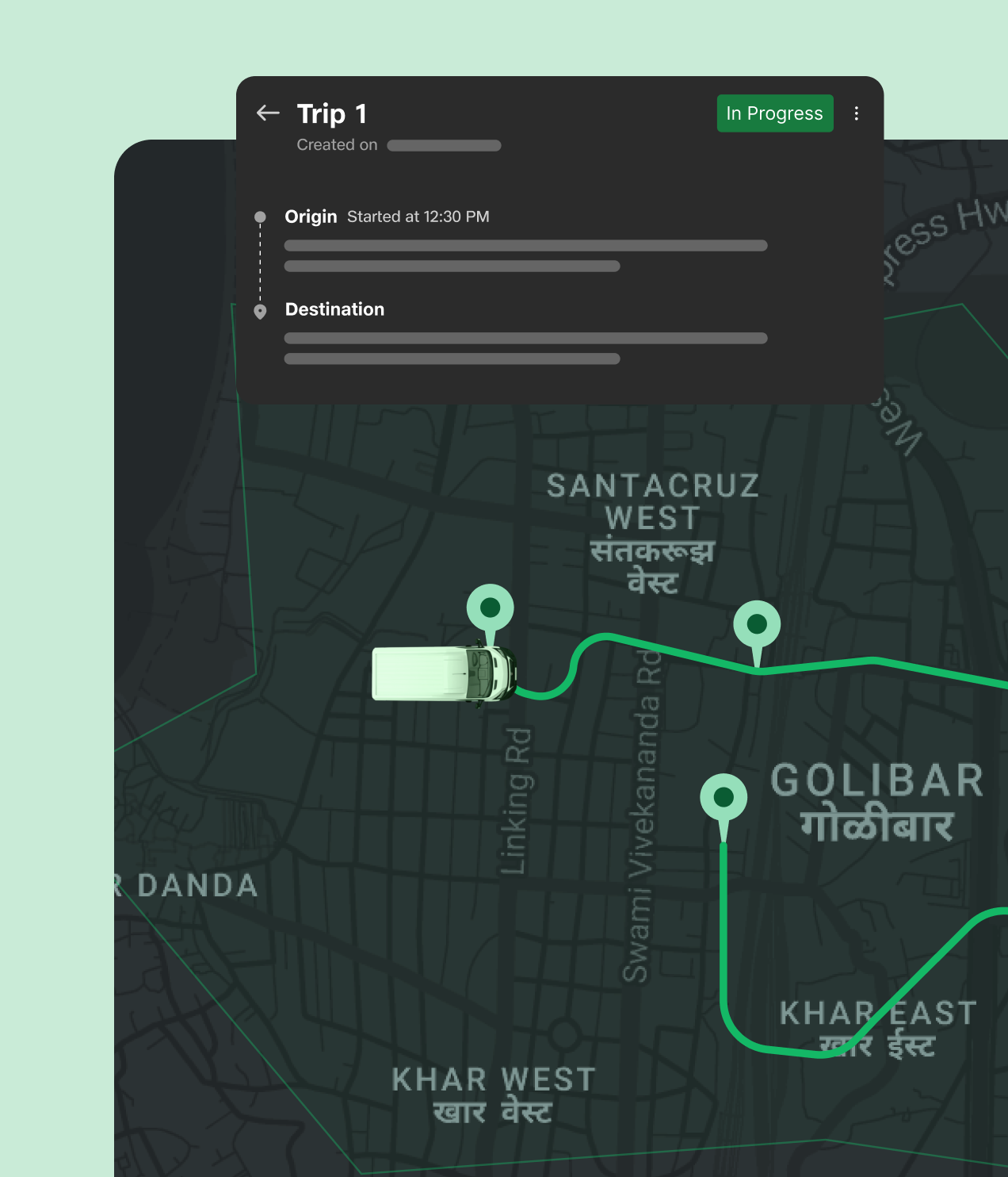 AI-driven route optimization
