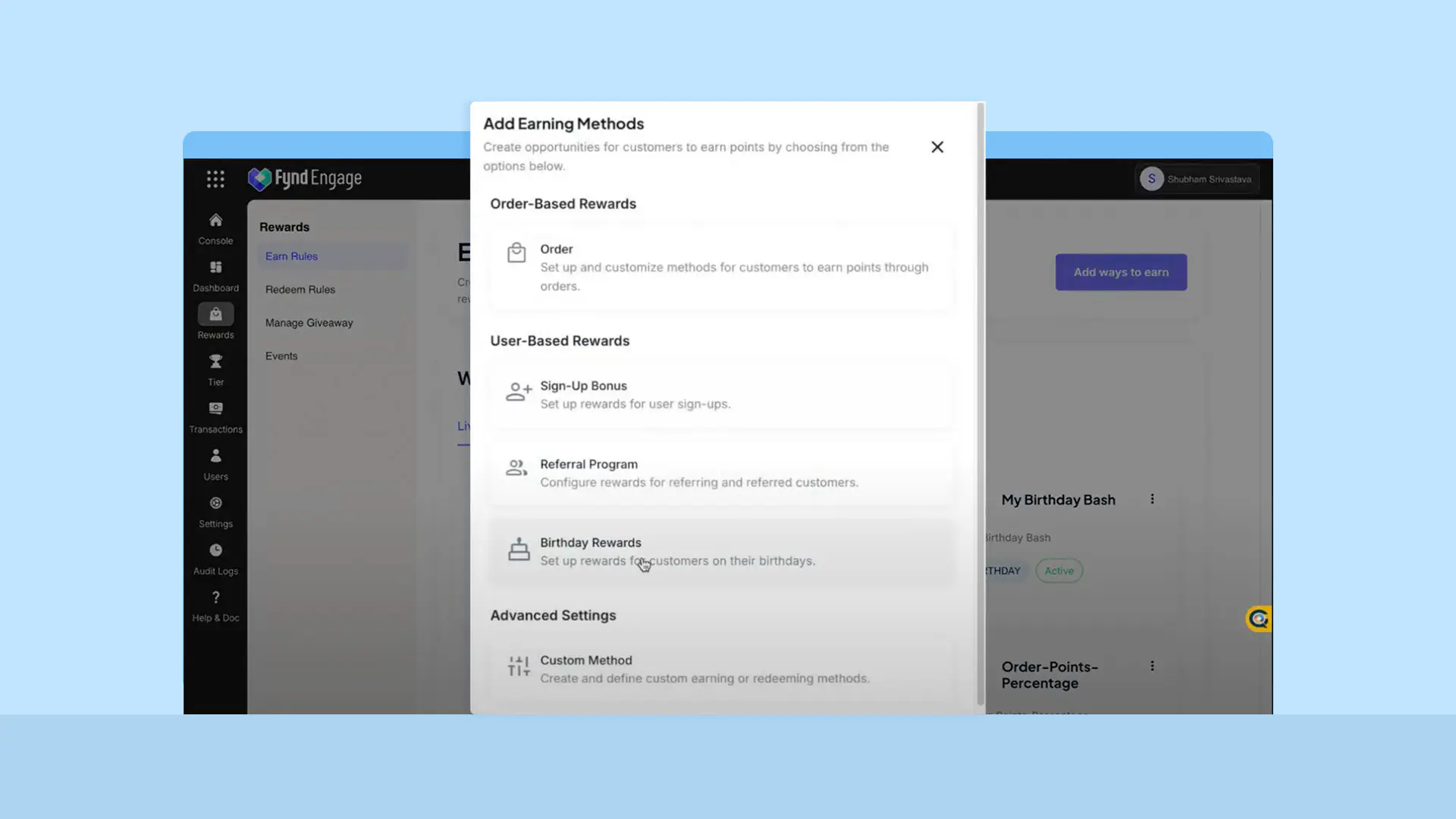 Types of loyalty programs